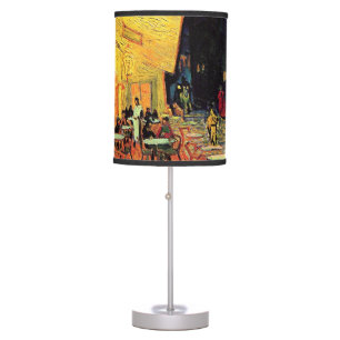 Cafe Terrace at Night by Vincent van Gogh Table Lamp