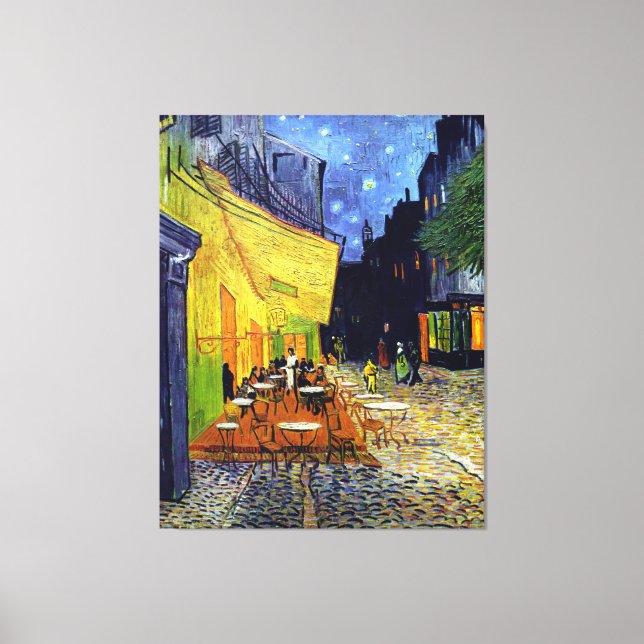 Cafe Terrace at Night Canvas Print (Front)
