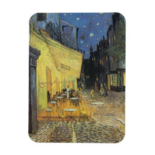 Café Terrace at Night Magnet