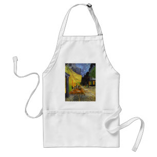 Cafe Terrace at Night Van Gogh Adult Apron