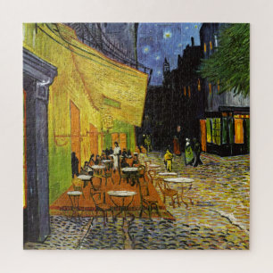 Cafe Terrace at Night Van Gogh Art Painting Jigsaw Puzzle