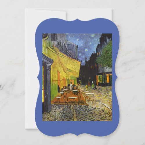 Cafe Terrace at Night Van Gogh Card