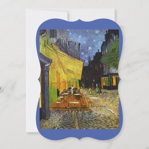 Cafe Terrace at Night Van Gogh Card