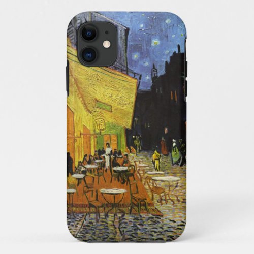 Cafe Terrace at Night Van Gogh iPhone 11 Case
