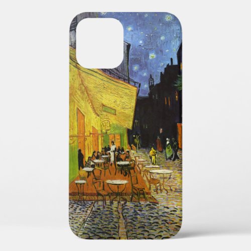 Cafe Terrace at Night Van Gogh iPhone 12 Case
