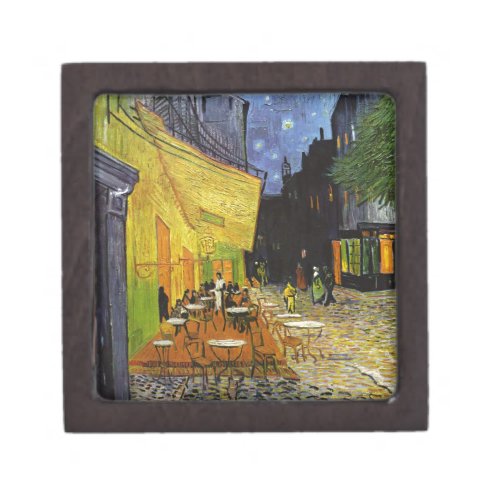 Cafe Terrace at Night Van Gogh Keepsake Box