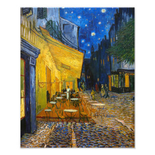 Cafe Terrace at Night   Van Gogh   Photo Print
