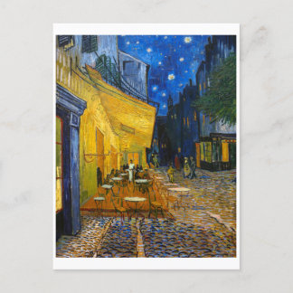 Cafe Terrace at Night | Van Gogh | Postcard