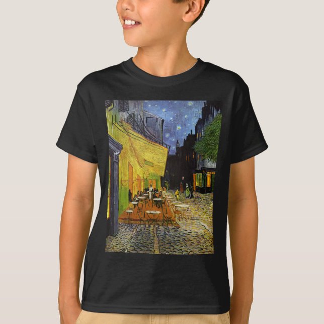 Cafe Terrace at Night Van Gogh T-Shirt (Front)