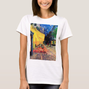 Cafe Terrace at Night, Vincent van Gogh, 1888 T-Shirt