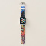 Cafe Terrace at Night, Vincent van Gogh Apple Watch Band<br><div class="desc">Vincent Willem van Gogh (30 March 1853 – 29 July 1890) was a Dutch post-impressionist painter who is among the most famous and influential figures in the history of Western art. In just over a decade, he created about 2, 100 artworks, including around 860 oil paintings, most of which date...</div>