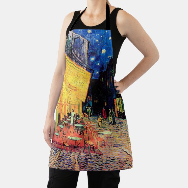 Cafe Terrace at Night, Vincent van Gogh Apron (Insitu)