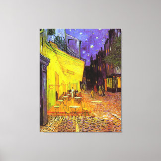 Café Terrace at Night ~ Vincent van Gogh Canvas Print