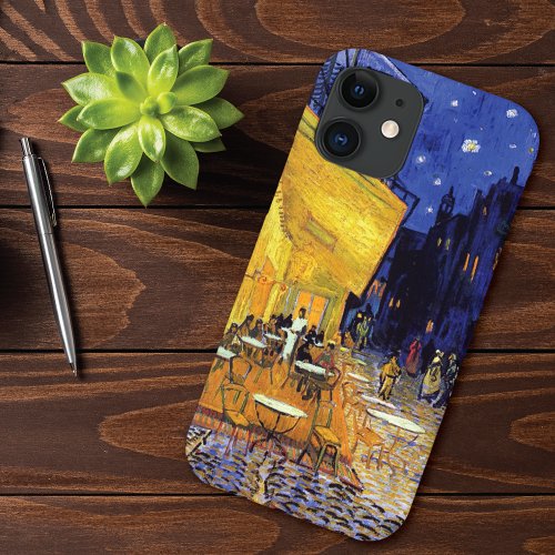 Cafe Terrace at Night Vincent van Gogh iPhone 12 Pro Case