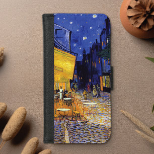 Cafe Terrace at Night Vincent van Gogh iPhone 8/7 Wallet Case