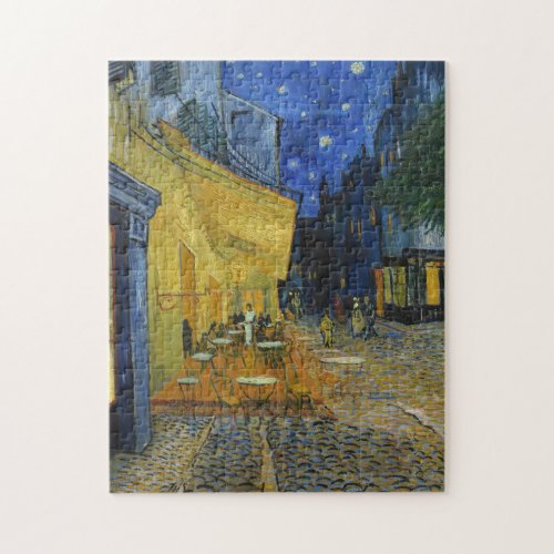 Cafe Terrace at Night  Vincent Van Gogh Jigsaw Puzzle