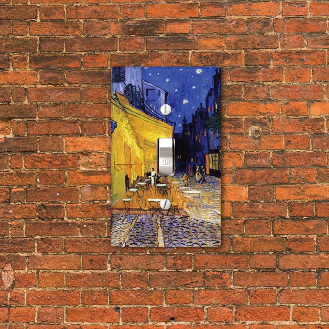 Cafe Terrace at Night Vincent van Gogh Light Switch Cover (Creator Uploaded)