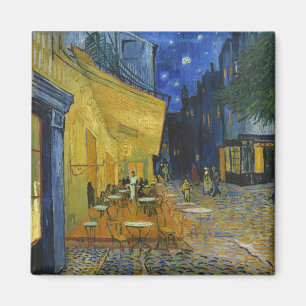 Cafe Terrace at Night Vincent van Gogh Magnet