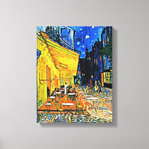 Cafe Terrace by Vincent van Gogh Canvas Print