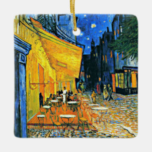Cafe Terrace by Vincent van Gogh, Ceramic Ornament