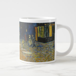 Café Terrace by Vincent Van Gogh Giant Coffee Mug