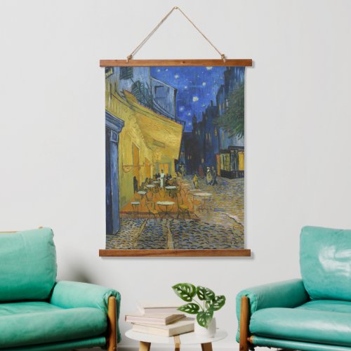 Caf Terrace by Vincent Van Gogh  Hanging Tapestry