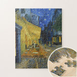 Café Terrace by Vincent Van Gogh  Jigsaw Puzzle<br><div class="desc">This painting of a colorful outdoor view is a picturesque work, the vision of a relaxed spectator who enjoys the charm of his surrounding without any concern. It recalls Van Gogh's mood when he wrote that "the night is more alive and more richly colored than the day." The yellow of...</div>