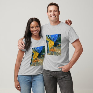 Cafe Terrace fine art painting by Vincent van Gogh T-Shirt