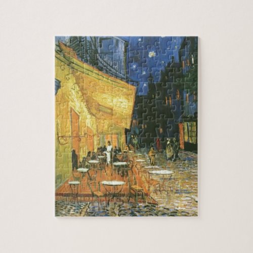 Cafe Terrace _ Vincent van Gogh Jigsaw Puzzle