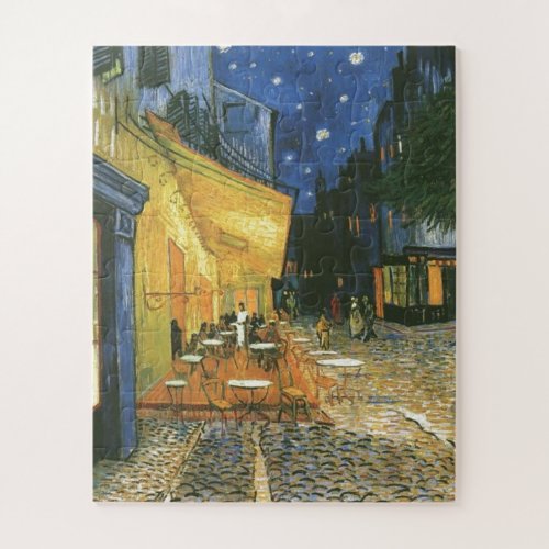 Cafe Terrace _ Vincent van Gogh Painting Art Jigsaw Puzzle