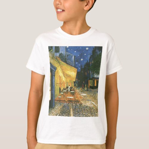 Cafe Terrace _ Vincent van Gogh T_Shirt