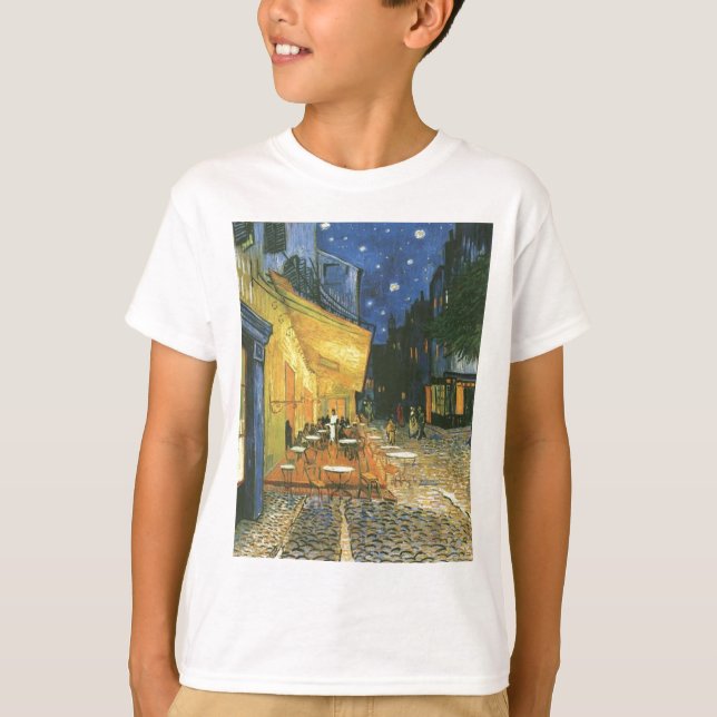 Cafe Terrace - Vincent van Gogh T-Shirt (Front)