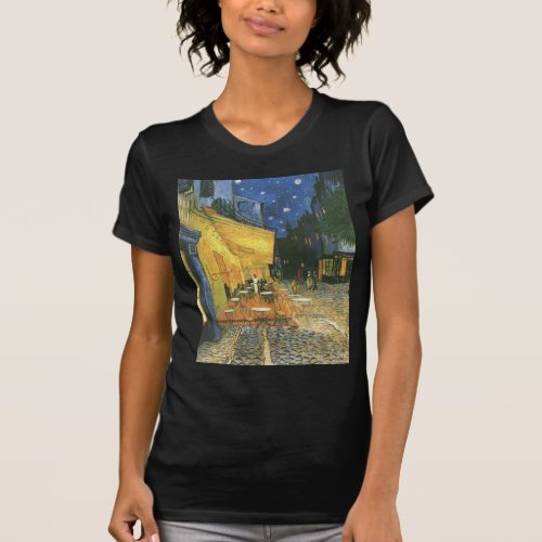 Cafe Terrace _ Vincent van Gogh T_Shirt