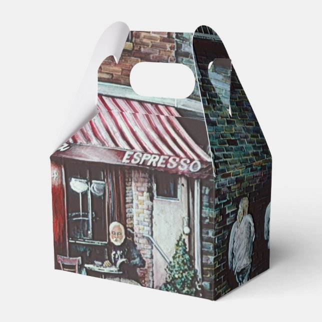 Cafe Tina's Twilight Favor Boxes (Front Side)