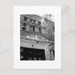 Cafe Tortoni and Tango Postcard