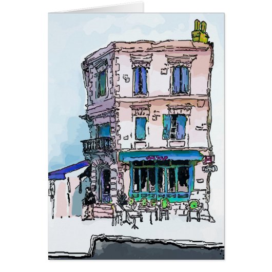 CAfe Tulip, New Orleans, Marigny Cards (Front)