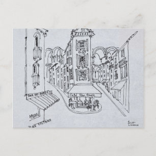 Cafe Van Gogh, Place Voltaire, Arles, France Postcard