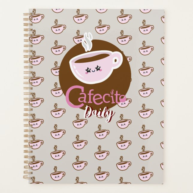 Cafecito daily  planner (Front)