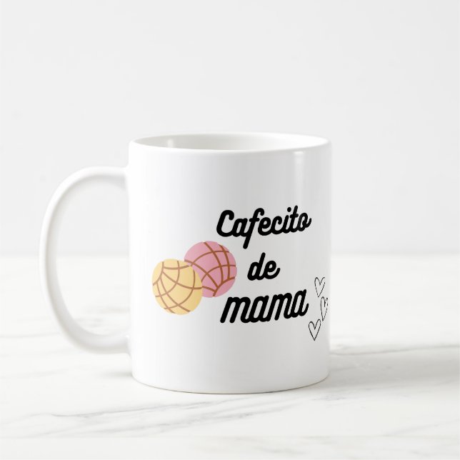 Cafecito de MAMA  Coffee Mug (Left)