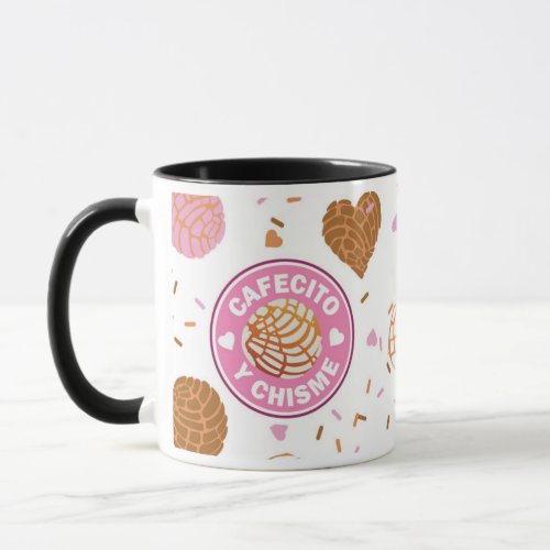 Cafecito y Chisme Friend Gift Funny Coffee Mug