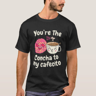 Cafecito y Pan Dulce Cafecito Y Chisme Latina Vale T-Shirt