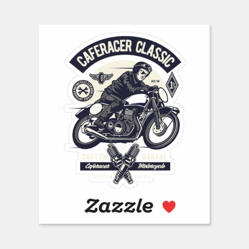 Caferacer Classic Sticker