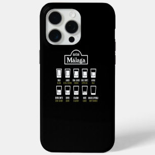 Cafes de Malaga iPhone 15 Pro Max Case