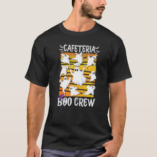Cafeteria Boo Crew Teacher Lunch Lady Team Spooky T-Shirt