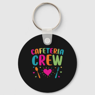 Cafeteria Crew Lunch Lady Back to School Novelty  Keychain