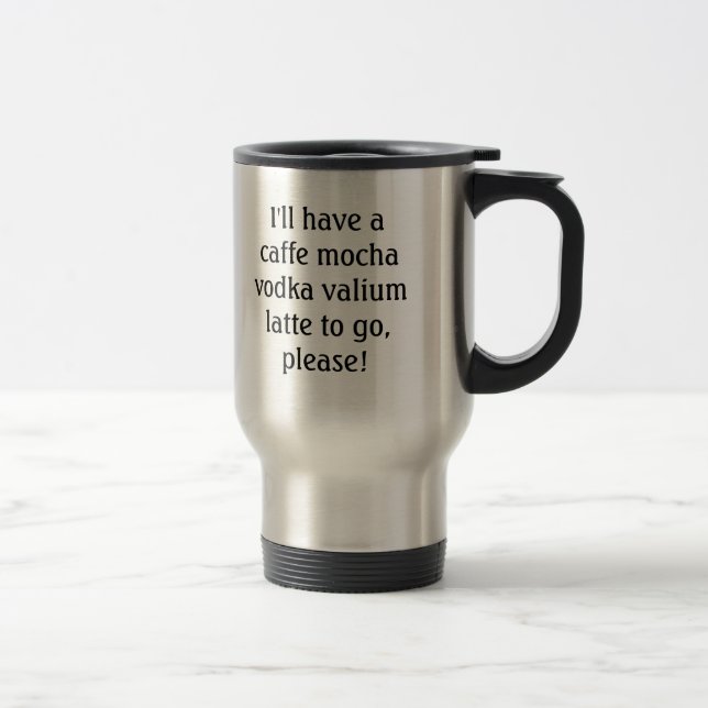 Caffe Mocha Travel Mug (Right)