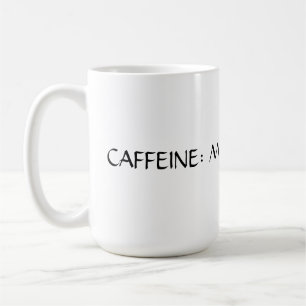 Caffein coffee mug