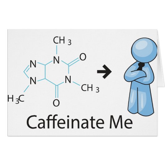 Caffeinate Me Cards (Front Horizontal)