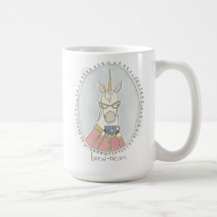 Caffeinated Cutie Brew Unicorn Coffee Mug