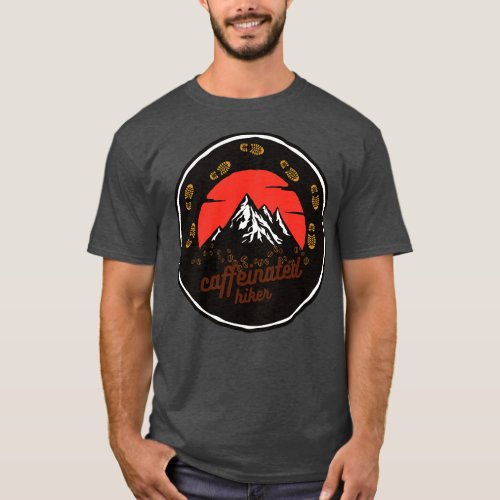 Caffeinated Hiker T_Shirt